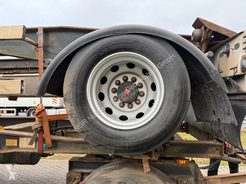 مقطورة Hüffermann HSA 18.70 Schlittenabroller...