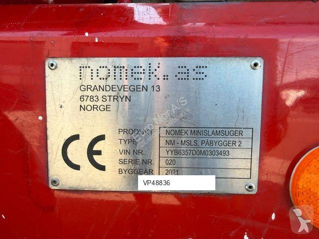 مقطورة  ANDERE Tysse / Nomek 1500 L Edelstahl...