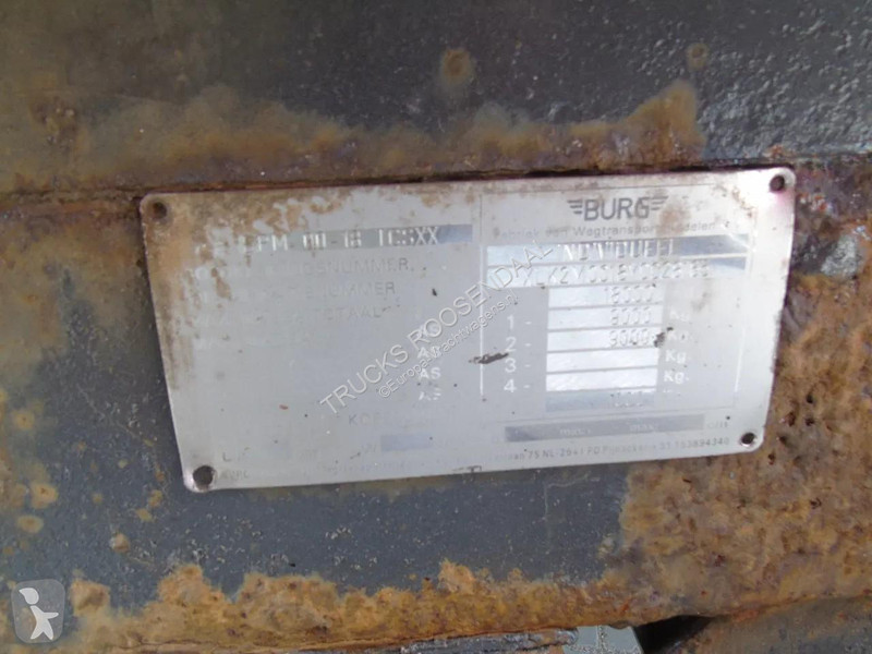 مقطورة Burg BPM00-18TCSX lift