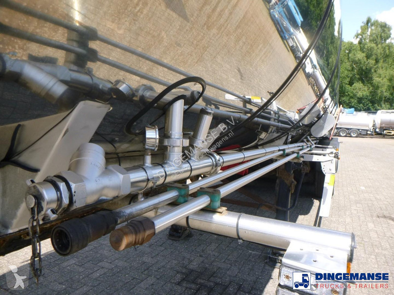 مقطورة LAG Chemical tank inox 37.5 m3 / 1 comp...