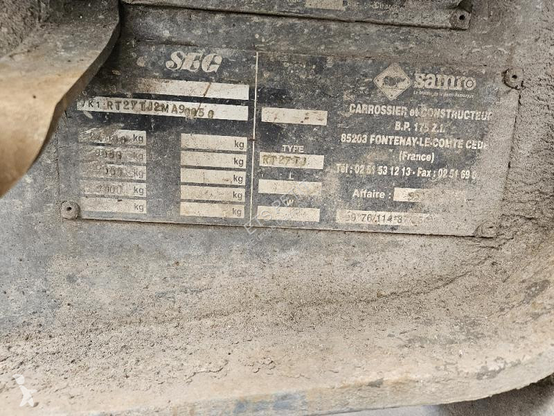 مقطورة Samro  REMORQUE PORTE CAISSON BENNANTE 3...