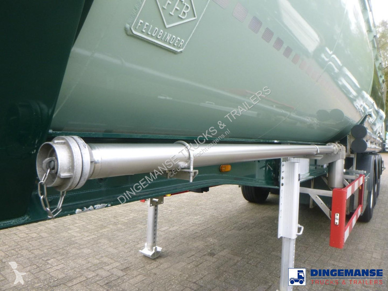مقطورة Feldbinder Powder tank alu 60 m3 (tipping)