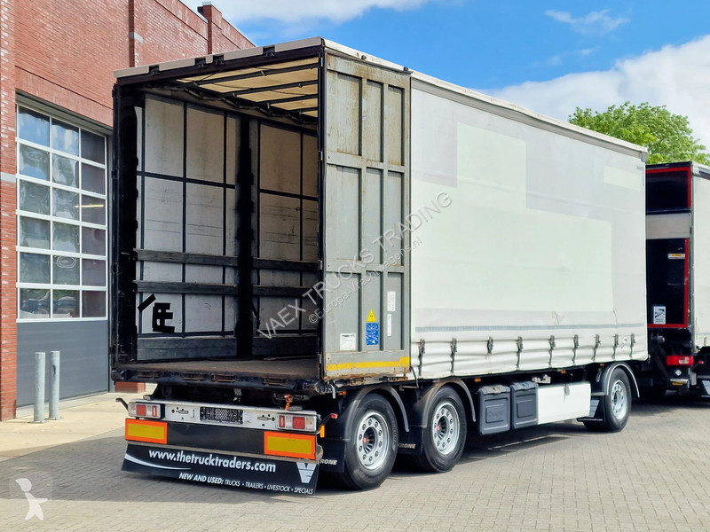 مقطورة Krone 3 axle trailer - SAF Axle -