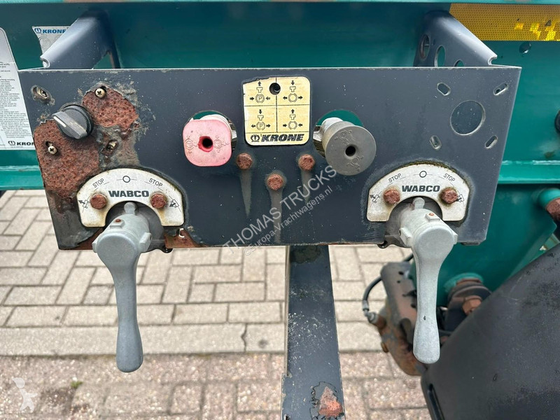مقطورة Krone AD, 20 Ft Container, Lift-Axle,...