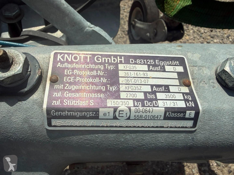 مقطورة  N/A X 3000 Botentrailer met Rollen