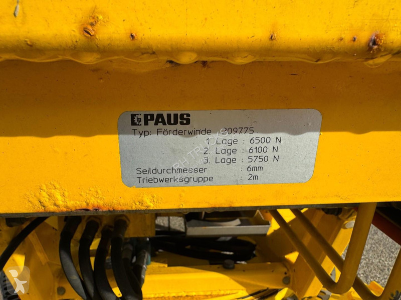 Remolque Paus ASA 33 WH - LIFT 33 METER - TÜV...