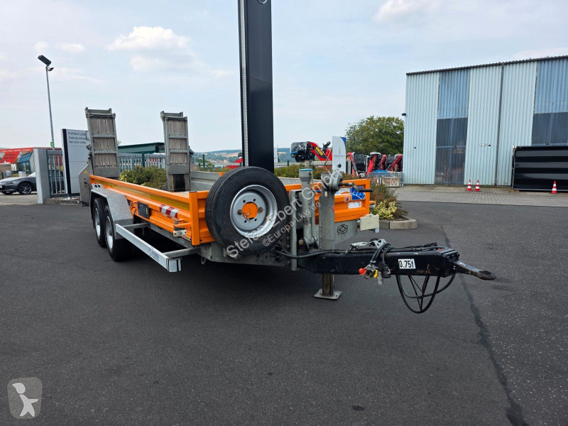 Remorque  Schmid MTT 890 Tieflader mit Rampen