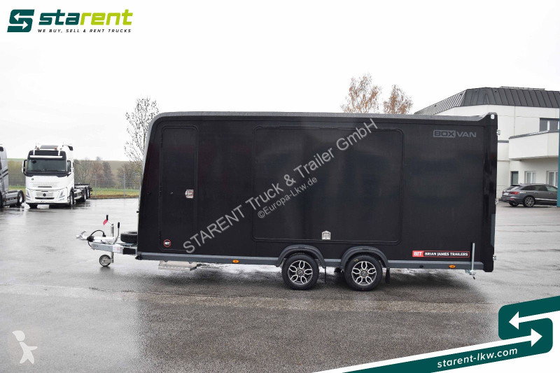 Aanhanger  BOX VAN 600 Rückfahrkamera Alu Boden...