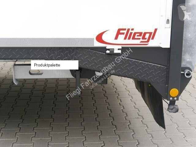 Remolque Fliegl Tandem-Plattformanhänger Bau...