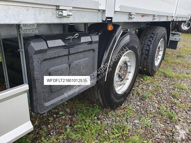 Remolque Fliegl TPS 180 Baustoff Plattformanhänger