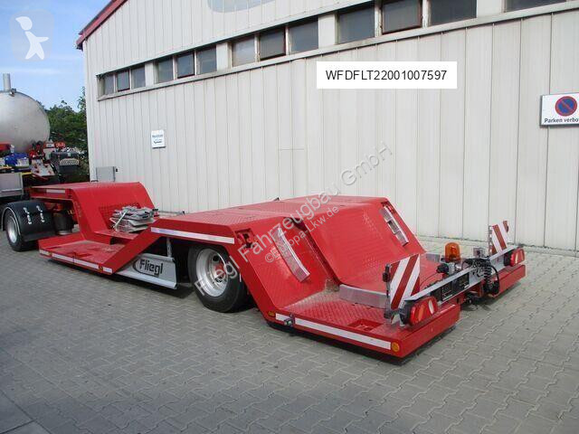 Remolque Fliegl 2-Achs Tieflade Anhänger ZTS...