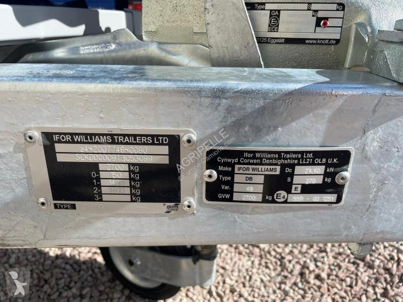 Remolque Ifor Williams  HB511