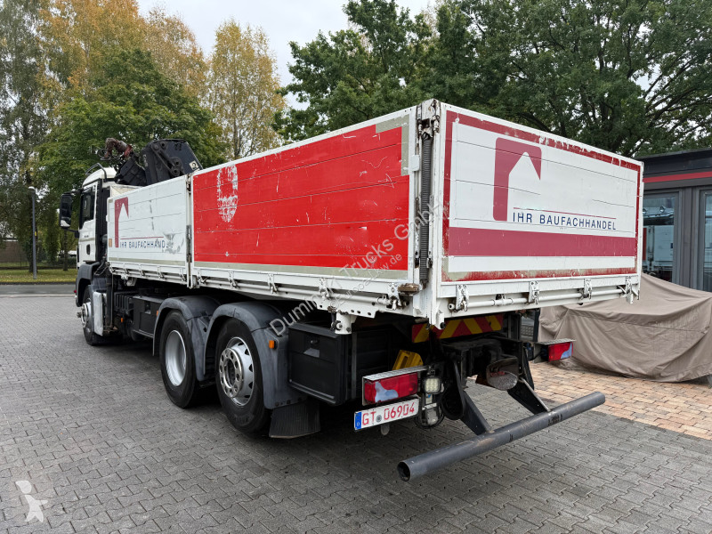 مقطورة MAN TGS 26.400 6X2 Kipper mit Kran Hiab...