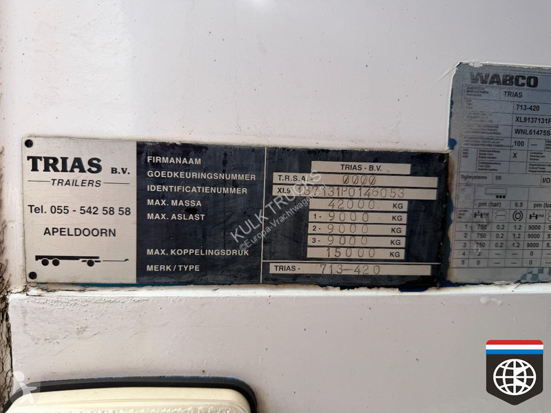مقطورة  713-420 THERMO KING SLX 300 - TAIL LIFT...