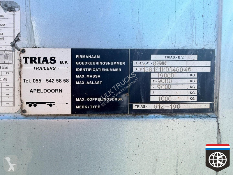 Ремарке  812-190 TRS COOLING - TAIL LIFT -...
