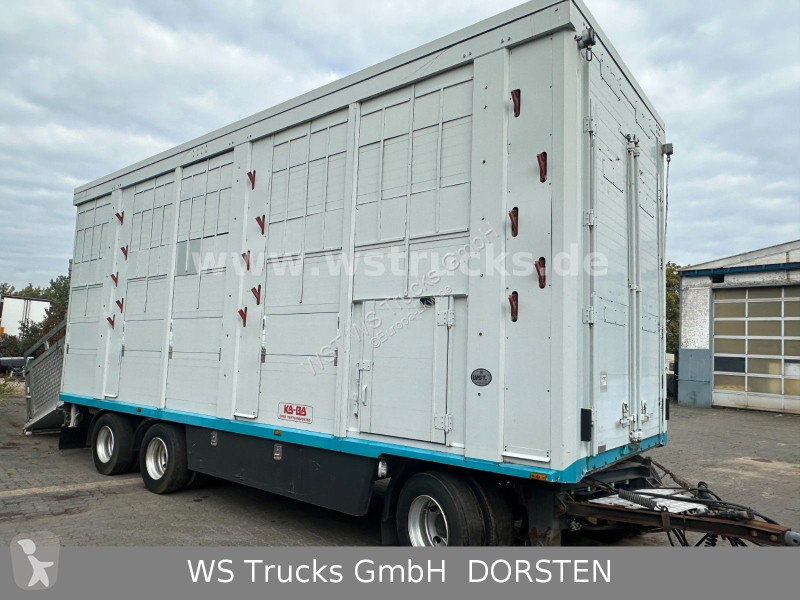 KABA 3 Stock  Hubdach Viehanhänger trailer