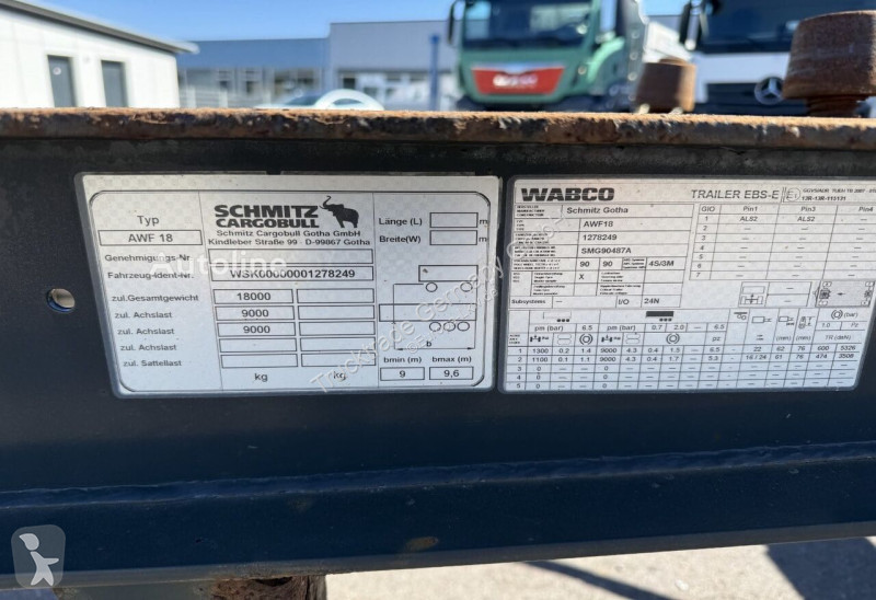 Anhænger Schmitz Cargobull AWF 18 BDF /...