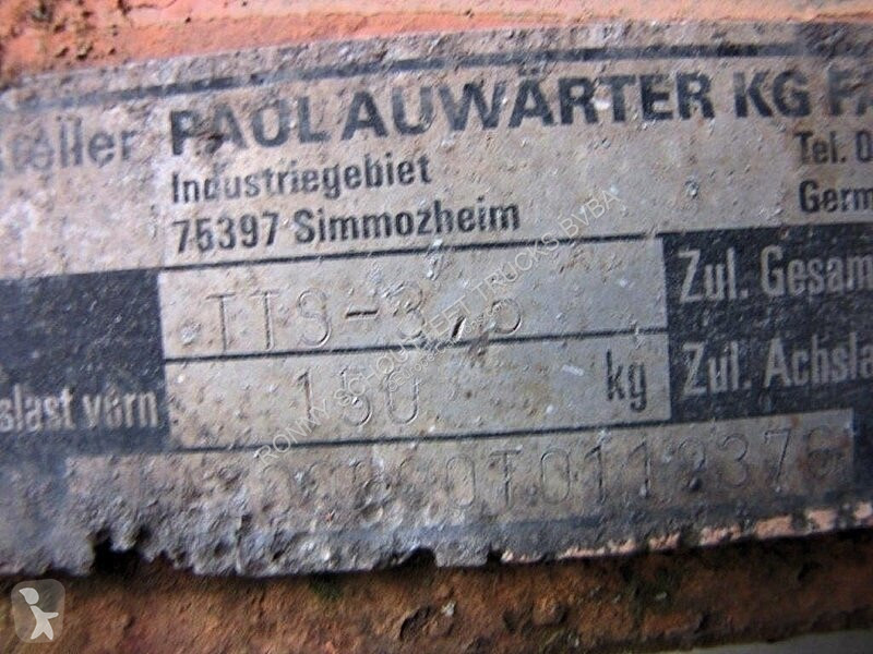 Reboque  TTS-3,5 mit Auffahrrampe TTS-3,5 mit...