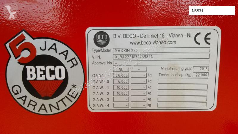 Släp Beco Maxxim 220