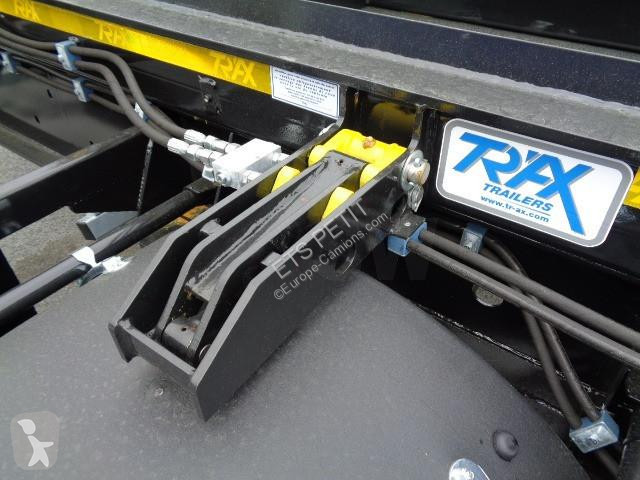 Remorque Trax  Porte Caisson Bennante 2 essieux