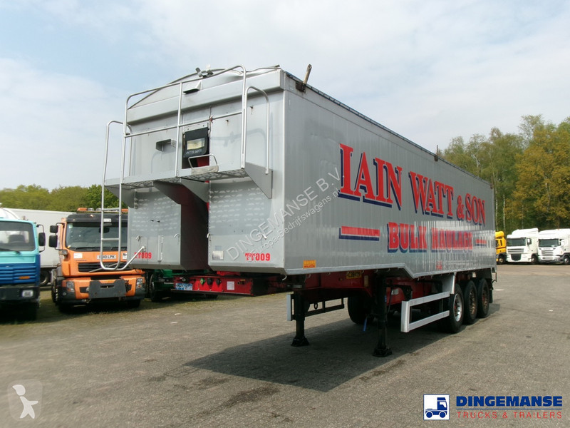 Bedrijfswagen Tipper trailer alu 55 m3 +...