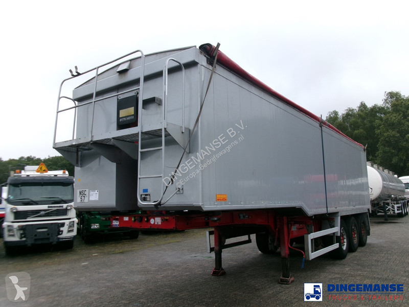 Veicolo commerciale Tipper trailer alu 55 m3...
