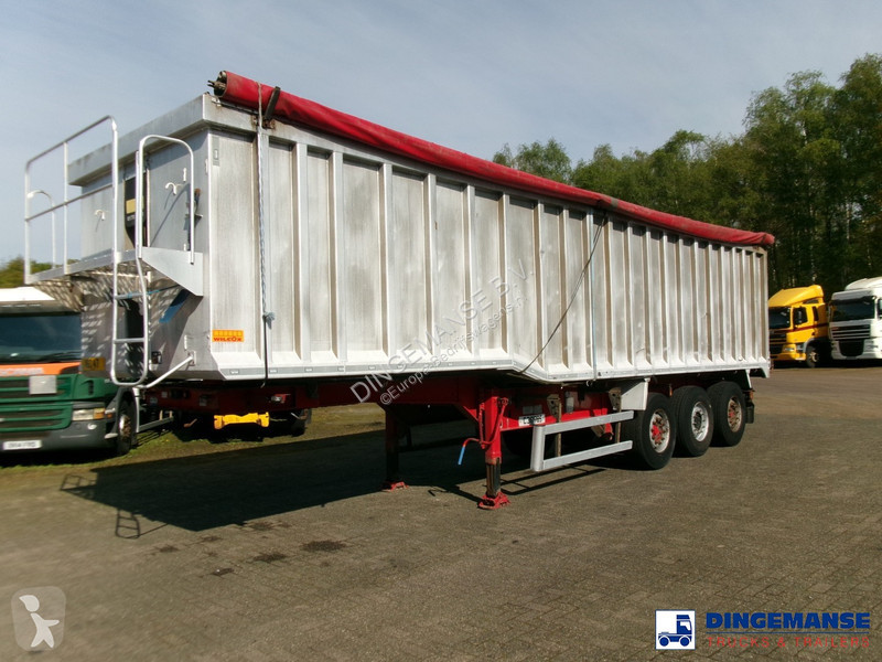 Bedrijfswagen Tipper trailer alu 55 m3 +...