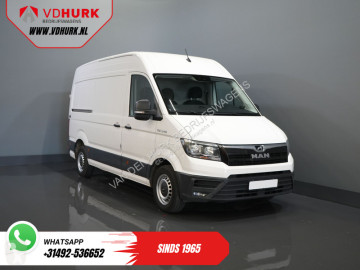 MAN TGE 3.140 140 pk 2.0 TDI DSG Aut. L3H3 EXPORT ONLY 270Gr.Deuren/ Gev.Stoel/ Navi/ Carplay/ Camera/ Cruise/ Trekhaak/ Airco