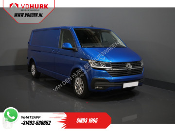 Volkswagen Transporter T6.1 2.0 TDI 150 pk L2 DSG Aut. Highline BPM VRIJ! Adapt.Cruise/ 2.5t Trekhaak/ Standkachel/ Stoelverw./ LED/ Carplay/ Navi/ Cam