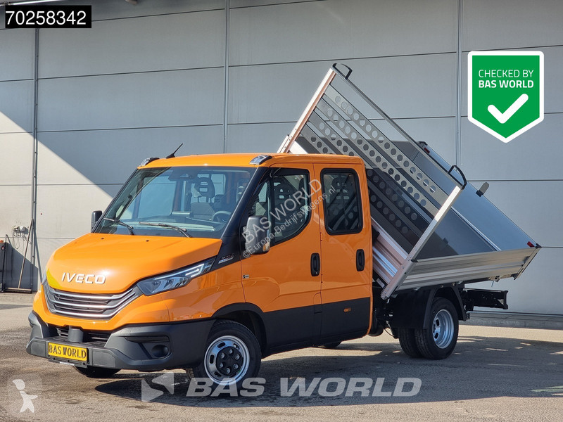 Furgoneta Iveco 35C21 3-Zijdige Kipper Dubbel...