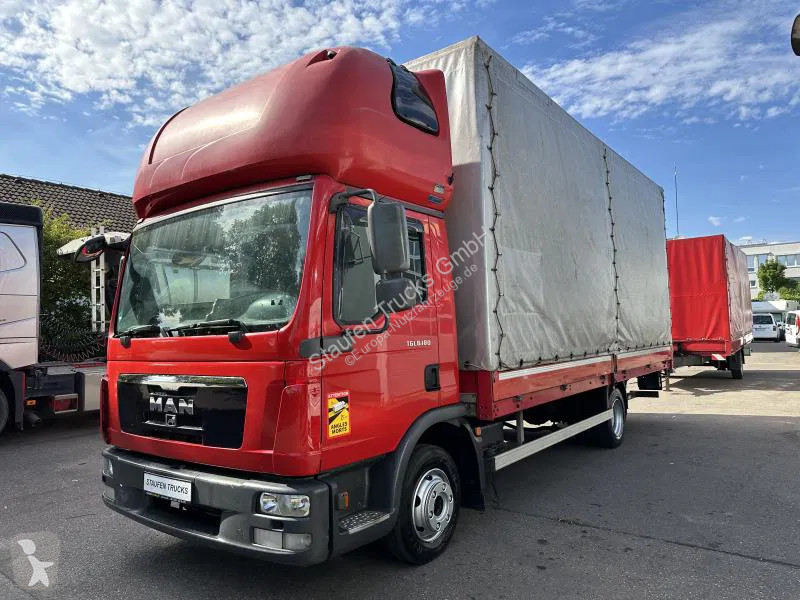 Furgoneta MAN FBL Plane langes Haus Topsleeper...