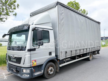 Fourgon bâché avec parois rigides Fruehauf occasion à vendre