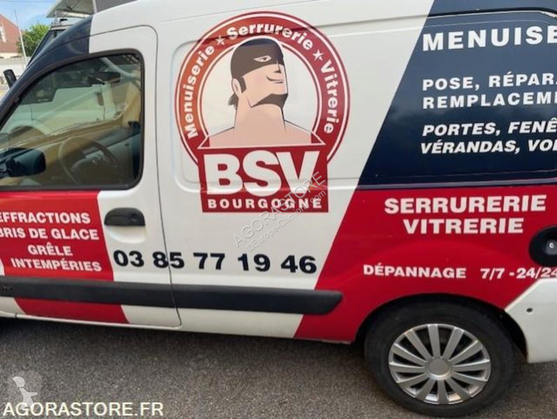 Enchères fourgon utilitaire Renault Kangoo Gazoil occasion n