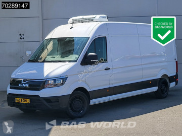Volkswagen Crafter 140pk Koelwagen Automaat Thermo King V-300 MAX L4H3 230V Stekker Camera Airco Parkeersensoren L3H2 Koel Koeler Kühl Kühl Kühlwag