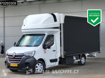Renault Master Schuifzeilen RED-edition LED Airco Cruise Standkachel Euro6 Zeilen Zeil Curtainsides Zeilenwagen Plane Bakwagen Koffer 25m3 A/C 165PK