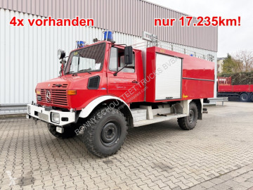Камион Unimog U1300 U 1300 L 4x4, Feuerwehr U 1300 L 4x4, SW 1000 Schlauchwagen, Feuerwehr
