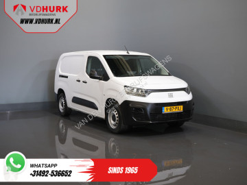 Fiat L2 50 kWh 285 WLTP Carplay/ Snellader/ Camera/ Cruise/ 3 Pers./ Airco/ DAB E-Doblò