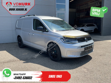 Volkswagen Caddy 2.0 TDI 125 pk DSG Aut. LED/ Adapt.Cruise/ Leder/ Standkachel/ Carplay/ Virtual Cockpit/ Stoelverw./ 2x Schuifdeur/ Camera/17”LM Cargo Maxi