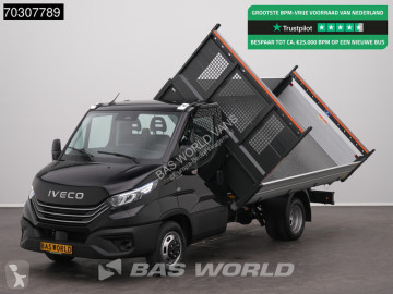 Iveco Daily 35C18 3.0L Driezijdige Kipper 180PK ACC LED Airco Camera CarPlay Stoelverwarming Parkeersensoren 3,5t Trekgewicht Euro6 Tipper B