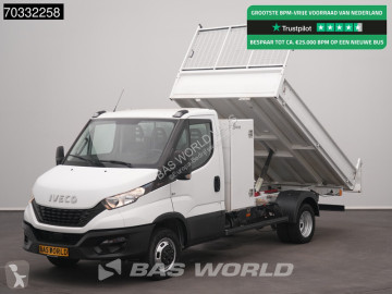 Iveco Daily 35C16 3.0L Kipper met Kist Dubbellucht Navi Airco Cruise Euro6 Tipper Benne Kieper Airco Cruise control