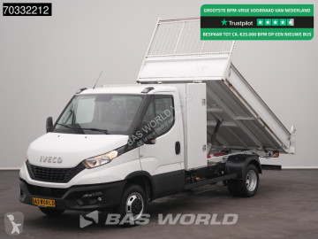 Iveco Daily 35C16 3.0L Kipper met Kist Dubbellucht 3,5t Trekhaak Airco Cruise Euro6 Tipper Benne Kieper Airco Trekhaak Cruise control