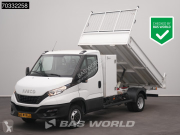 Iveco Daily 35C16 3.0L Kipper met Kist Dubbellucht Navi Airco Cruise Euro6 Tipper Benne Kieper A/C Cruise control