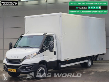 Iveco Daily 72C21 3.0L Automaat 1000KG Laadklep Luchtvering 210PK Dubbellucht Airco Cruise D'Hollandia Euro6 Meubelbak Koffer Bakwagen LBW M