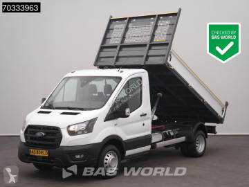 Ford Transit 165pk Kipper Dubbellucht 3,5t Trekhaak Airco Camera Euro6 Tipper Benne Kieper A/C Towbar