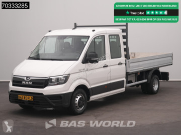 MAN TGE Automaat 180PK Dubbel Cabine Open Laadbak Dubbellucht Trekhaak Airco Cruise Euro6 Pritsche Pickup Open Box Airco Trekhaak Cruise 5.180