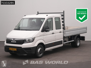 MAN TGE Automaat 180PK Dubbel Cabine Open Laadbak Dubbellucht Trekhaak Airco Cruise Euro6 Pritsche Pickup Open Box A/C Towbar Cruise con 5.180