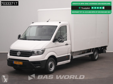 Volkswagen Crafter 140pk XL Laadklep D'Hollandia Automaat Zijdeur Bakwagen Airco Camera Voorruitverw. Lat om Lat Euro6 Meubelbak Koffer Mobelkoffer