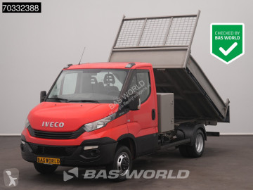Iveco Daily 35C12 Kipper Tipper 3,5t Dubbellucht met Kist Trekhaak Airco Cruise Euro6 Tipper Benne Kieper A/C Towbar Cruise control
