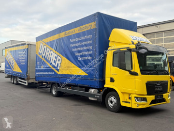 Camion remorque rideaux coulissants (plsc) MAN