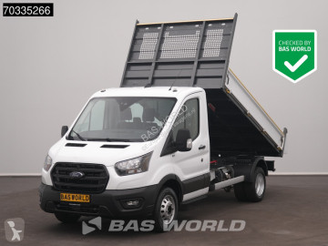 Ford Transit 165pk Kipper Dubbellucht 3,5t Trekhaak Airco Camera Euro6 Tipper Benne Kieper A/C Towbar